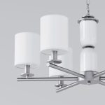 Подвесная люстра Eurosvet 60146/6 никель Smart a063868