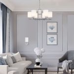 Подвесная люстра Eurosvet 60146/6 никель Smart a063868