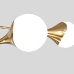 Люстра на штанге Eurosvet 60168/8 латунь Smart a068273