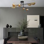 Потолочная люстра Eurosvet Grazia 70148/8 черный/золото Smart a062043