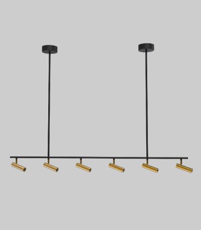 Потолочный светильник Eurosvet Epiphania 20252/6 LED черный/латунь a068799