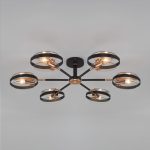 Потолочный светильник Eurosvet Gallo 70121/6 черный