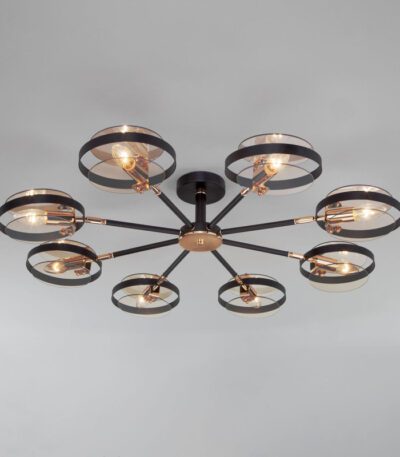 Потолочный светильник Eurosvet Gallo 70121/8 черный