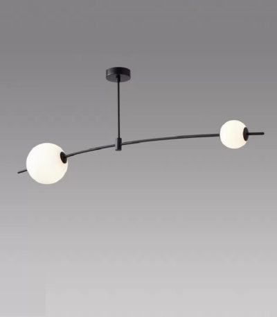 Потолочный светильник iLedex Epical 6827-2 BK+WH