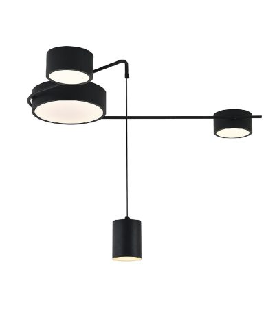 Потолочный светильник Indigo Modulo 14028/4С Black V000162L