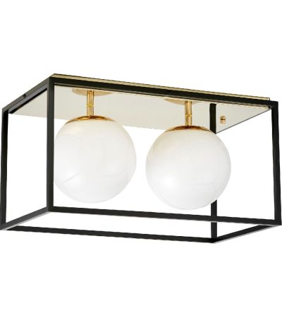 Потолочный светильник Lumina Deco Maldini LDC 8060-2 F.GD+BK