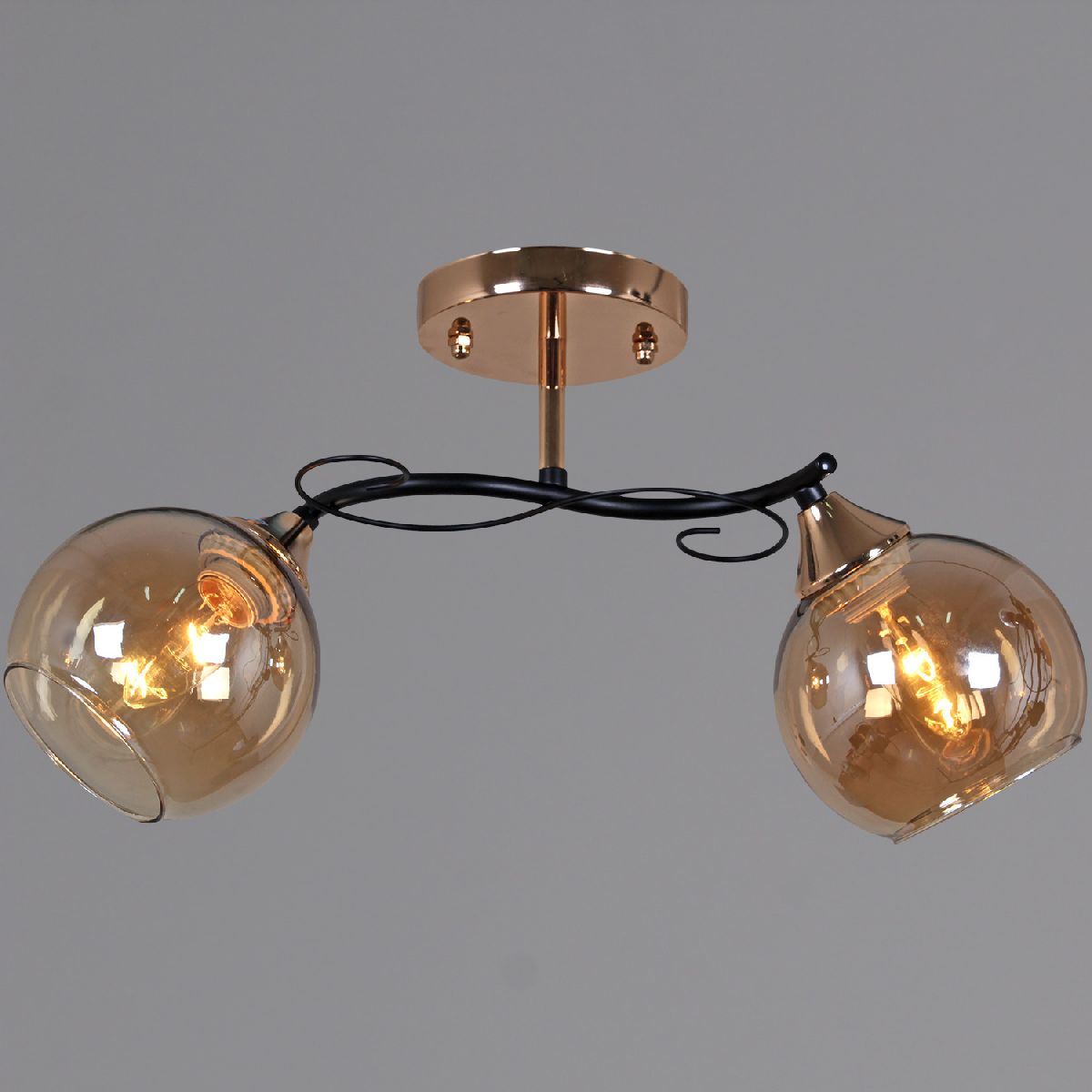 Потолочный светильник Reluce 06073-0.3-02 FG+BK Потолочный светильник Reluce 06073-0.3-02 FG+BK