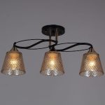 Потолочный светильник Reluce 06087-0.3-03 BK+FG