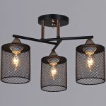 Потолочный светильник Reluce 91360-0.3-03 BK+FG