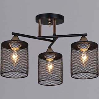 Потолочный светильник Reluce 91360-0.3-03 BK+FG