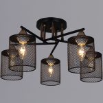 Потолочный светильник Reluce 91360-0.3-05 BK+FG