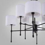 Люстра на штанге Eurosvet Notturno 60162/8 черный Smart a065663