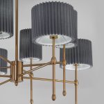 Люстра на штанге Eurosvet Notturno 60162/8 латунь Smart a065666