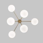 Люстра на штанге Eurosvet Marbella 60147/6 латунь Smart a063851