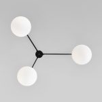 Потолочная люстра Eurosvet Opaline 70220/3 черный a065764