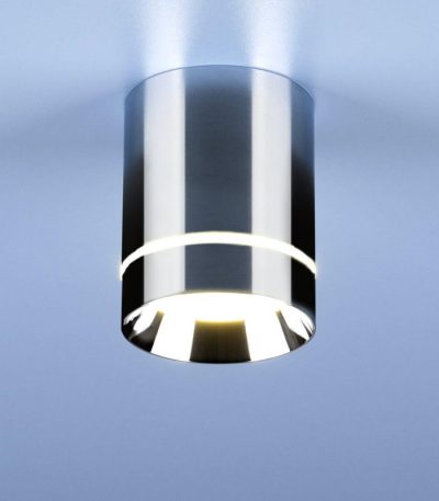 Потолочный светодиодный светильник Elektrostandard DLR021 9W 4200K хром 4690389102936