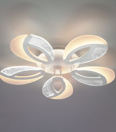 Потолочный светодиодный светильник Eurosvet Flake 90140/5 белый