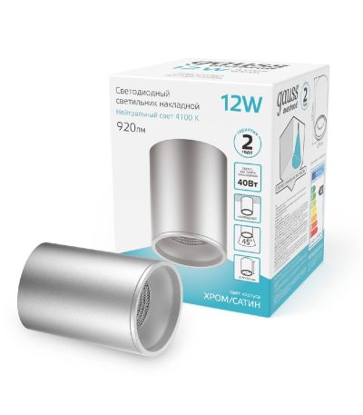 Потолочный светодиодный светильник Gauss Overhead HD004