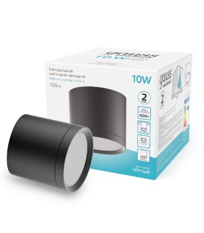 Потолочный светодиодный светильник Gauss Overhead HD017