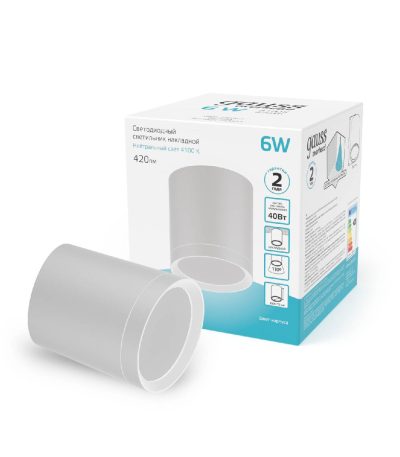 Потолочный светодиодный светильник Gauss Overhead HD022