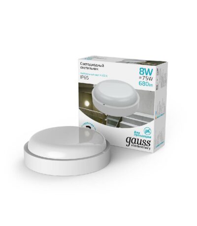 Потолочный светодиодный светильник Gauss Сауна 126411208