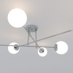 Потолочная люстра Eurosvet Netz 30181/6 хром Smart a062216