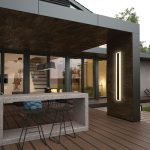 Уличный настенный светильник Feron DH2002 48020