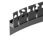 Профиль Arlight PLINTUS-FANTOM-BENT-H20-SIDE-2000 BLACK 043673(1)