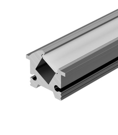 Профиль Arlight SL-BEVEL-H12-F13-2000 ANOD IRON GREY 045329