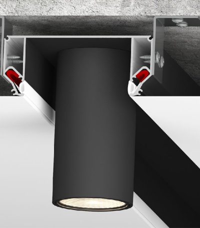 Профиль для декоративных ниш и потолков Denkirs Flod DK5850-BK