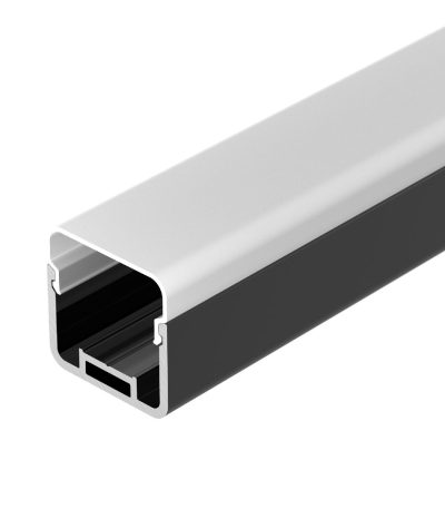 Профиль с экраном Arlight LINE-D-3030-2000 SQUARE BLACK+OPAL 055073
