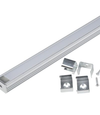 Профиль (UL-00005029) Uniel UFE-K10 Silver/Frozen 200 Polybag