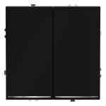 Проходной переключатель двухклавишный с подсветкой Voltum S70 VLS020408