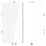 Проходной переключатель двухклавишный Voltum S70 VLS020301