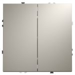 Проходной переключатель двухклавишный Voltum S70 VLS020303