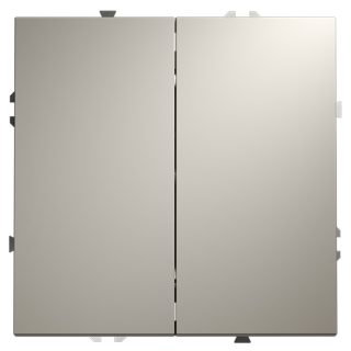 Проходной переключатель двухклавишный Voltum S70 VLS020303