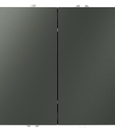 Проходной переключатель двухклавишный Voltum S70 VLS020306