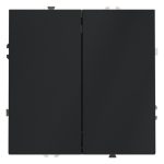 Проходной переключатель двухклавишный Voltum S70 VLS020307