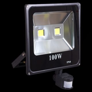 Прожектор Reluce 54100-0.2-001QY LED100W+SENSOR BK