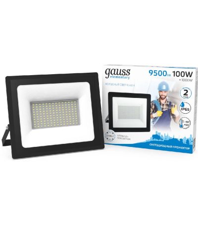 Прожектор светодиодный Gauss 100W 613100100