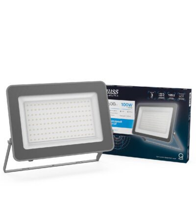 Прожектор светодиодный Gauss Qplus 100W 6500К 690511100