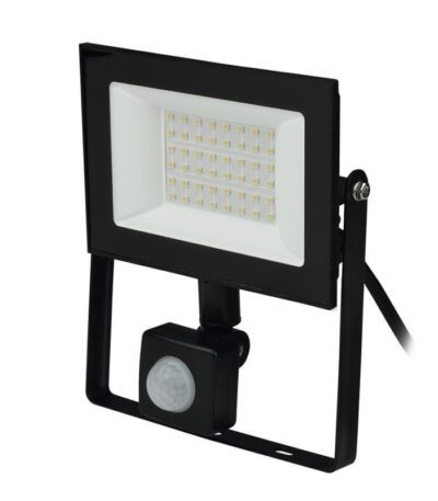 Прожектор светодиодный (UL-00007126) Uniel 30W ULF-F62-50W/6500K Sensor IP54 200-240В Black