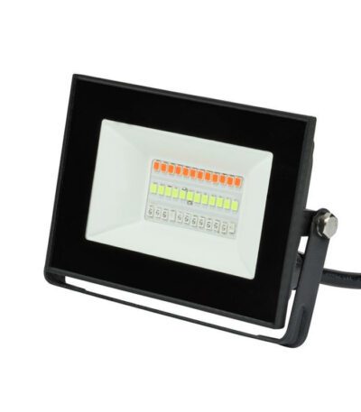 Прожектор светодиодный (UL-00007144) Uniel 20W ULF-F60-20W/RGB IP65 200-240В Black