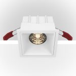 Встраиваемый светильник Maytoni Technical Alfa LED DL043-01-15W4K-D-SQ-W