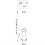 Люстра на штанге Lightstar Siena 720087