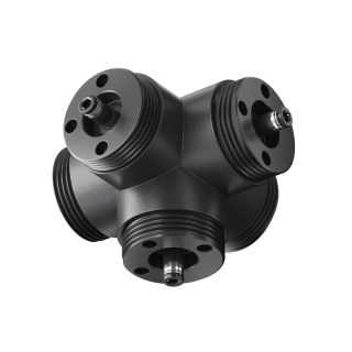 Пятиконечный коннектор без ввода питания Maytoni Shelf CA020L5C-B