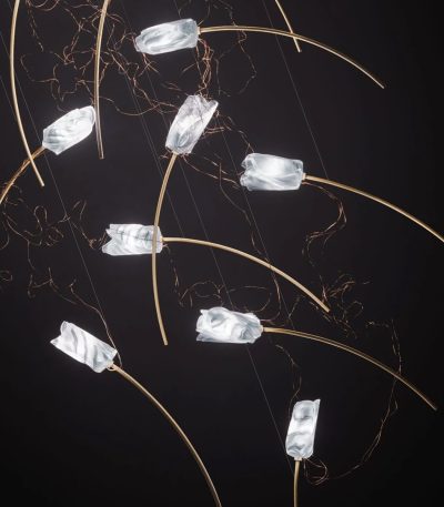 Каскадная люстра Delight Collection 9081P/25 gold