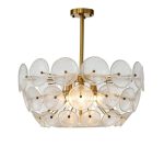 Люстра на штанге Indigo Soffio 12020/6R Gold V000018