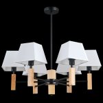 Люстра на штанге Illumico IL0026-6PSQ-19 BK WD