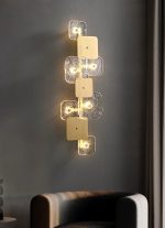 Настенный светильник DeLight Collection Wall lamp MT9050-3W brass